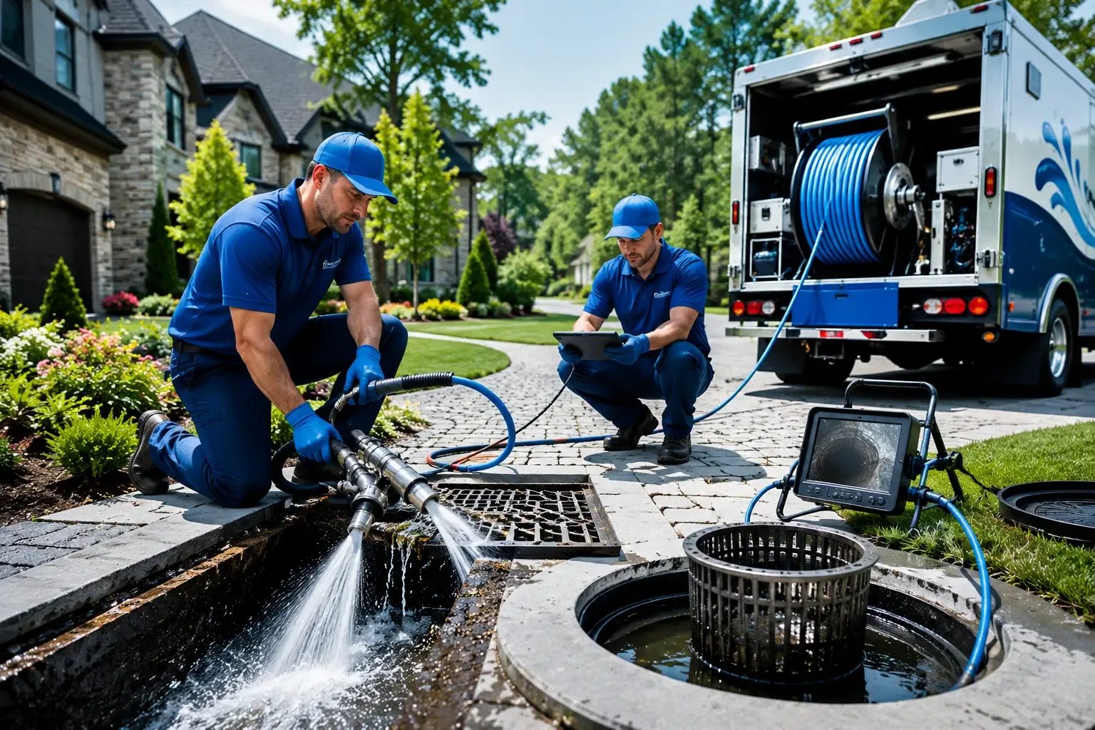 Local outdoor drain cleaning professionals in Holy Cross, IA